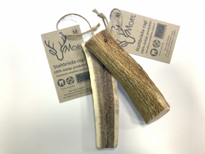 More натуральные оленьи рога M