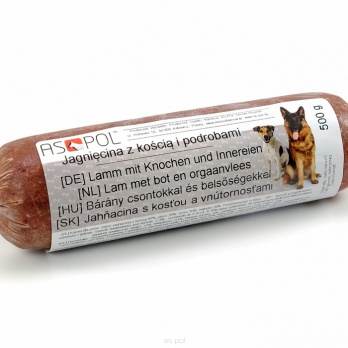 Aspol jēra gaļa ar kauliem un subproduktiem 500g