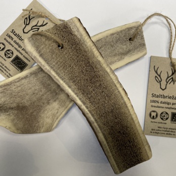 More dabīgi briežu ragi XL