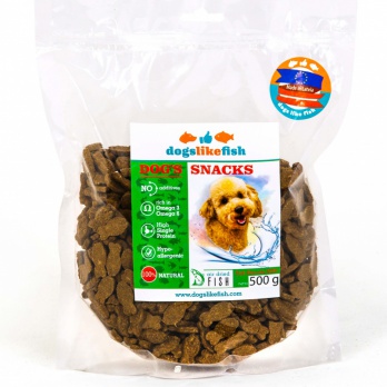 Dogs like fish - Biskvīti suņiem mini 200g