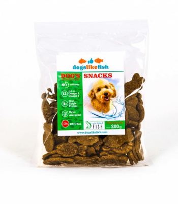 Dogs like fish - Biskvīti suņiem 200g
