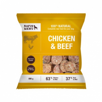 Rafus Menu Vista/Liellopas kotletes 800g