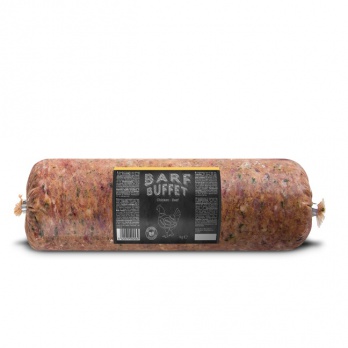 Barf Buffet Vistas/liellopa gaļas maisījums 1kg