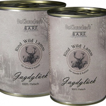 Dr. Clauder's B.A.R.F. Konservi medījums/lielops/jērs 400g