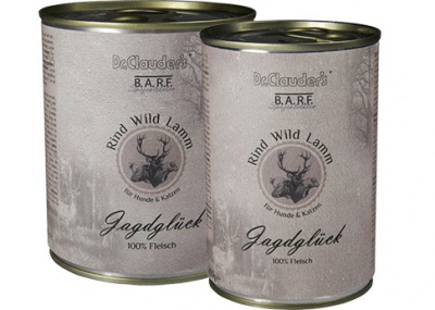 Dr. Clauder's B.A.R.F. Konservi medījums/lielops/jērs 800g