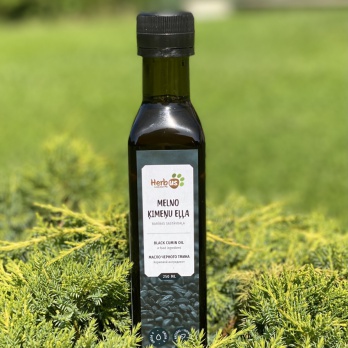 HERB'US BIO Melno Ķimeņu eļļa 250ml