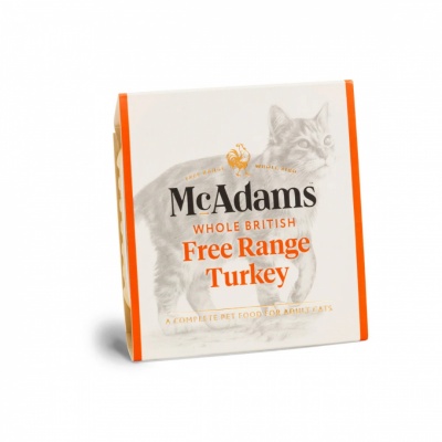 McAdams konservi kaķiem/kaķēniem Tītars 100g