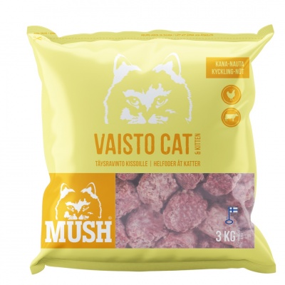 MUSH VAISTO Kaķiem vista/liellops 3KG