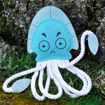 Aurora Paws Jelly Fish XL Dog and Horse Eco Toy