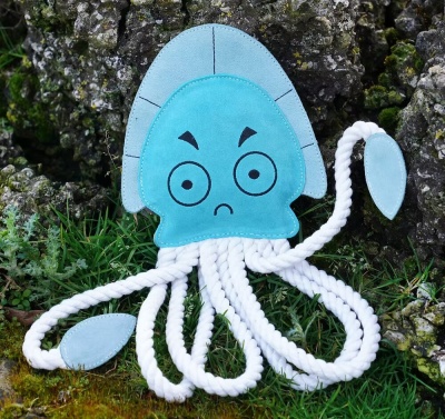 Aurora Paws Jelly Fish XL Dog and Horse Eco Toy