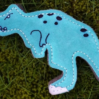 Aurora Paws Terry T-Rex Tough Eco Dog Toy