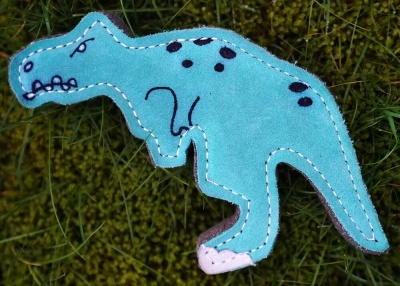 Aurora Paws Terry T-Rex Tough Eco Dog Toy