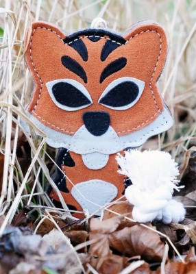 Aurora Paws Tina Tiger Tough Eco Dog Toy