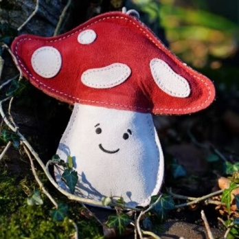 Aurora Paws Marie the Mushroom Eco Dog Toy