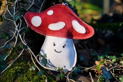 Aurora Paws Marie the Mushroom Eco Dog Toy