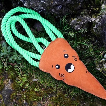 Aurora Paws Carrot XL Dog and Horse Eco Toy