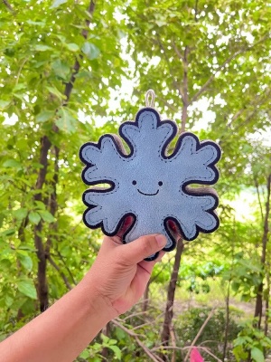 Aurora Paws Flakey the Snowflake Eco Dog Toy
