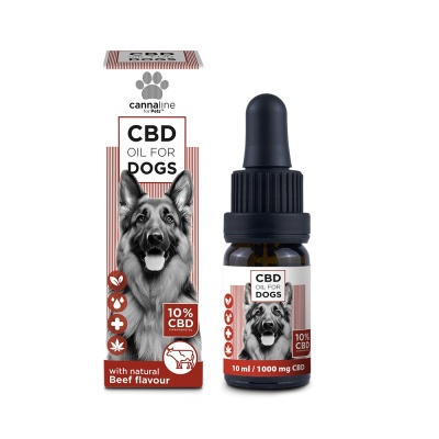 Cannaline for Pets CBD eļļa lieliem suņiem 10%
