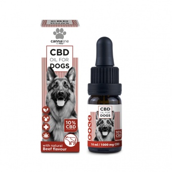 Cannaline for Pets CBD eļļa lieliem suņiem 10%