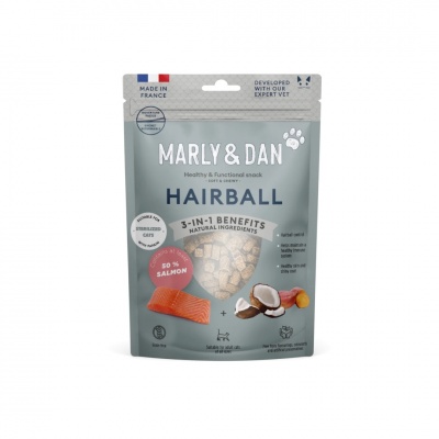 Marly & Dan Kaķu gardumi "Hair Ball" 40g