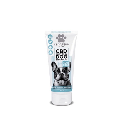 Cannaline for Pets šampūns suņiem ar pentanolu un CBD