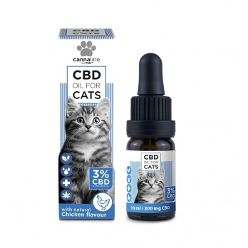 Cannaline for Pets CBD eļļa kaķiem 3%