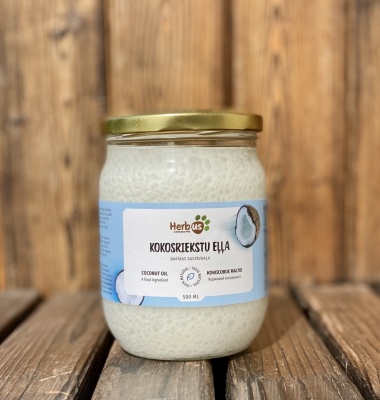 HERB'US BIO Kokosriekstu eļļa 235ml