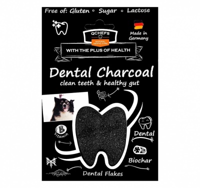 QChefs Dental Charcoal 80g