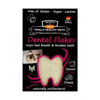 QChefs Dental Flakes kaķiem 80g