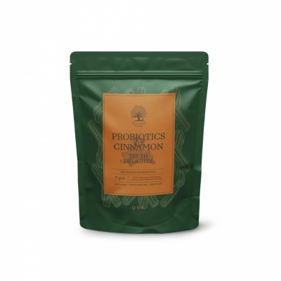 ESSENTIAL - Graužamnūjiņas ar kanēli,piparmētru un probiotiķiem 250g