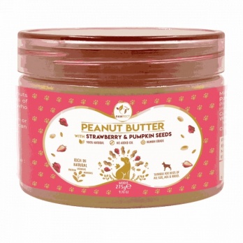 Pawfect Peanut Butter with Strawberry & Pumpkin Seeds