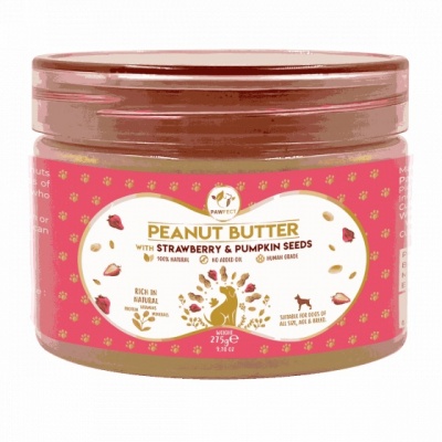 Pawfect Peanut Butter with Strawberry & Pumpkin Seeds