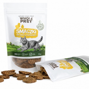 WHOLE PREY dabīgi kaķu našķi – 100% cālis 70g